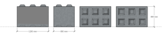 Betonový blok AB5 1200x800x800 mm (2)